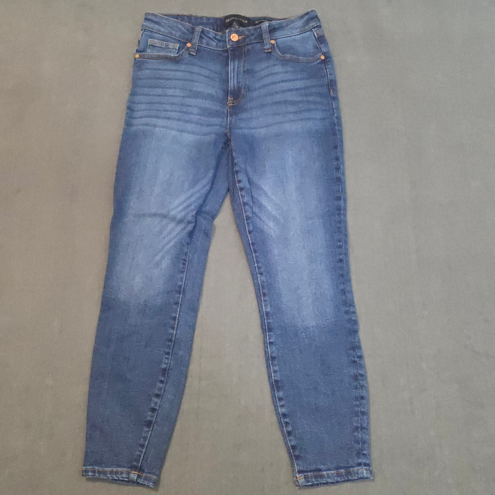 Kendall + Kylie Ultra Babe Skinny Jeans Womens 9/29 Blue Medium‎ Wash Stretch